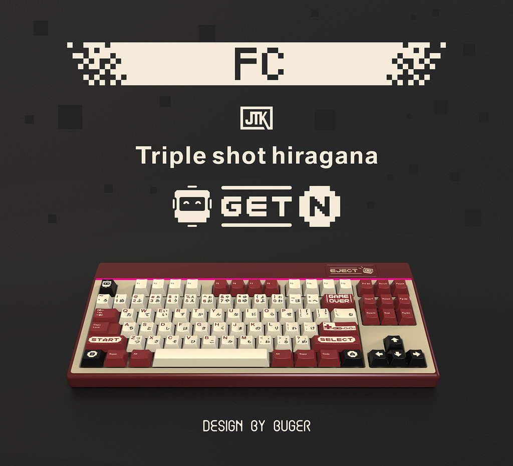 IC] JTK Classic FC - a tripleshot hiragana concept - Interest