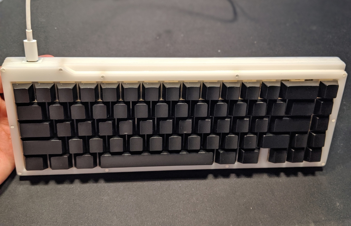 POM Kayak typing test and build info Custom keyboards KeebTalk