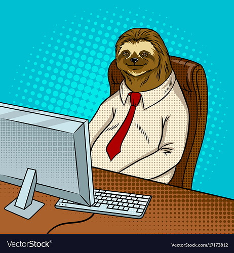 sloth-animal-office-worker-pop-art-vector-17173812
