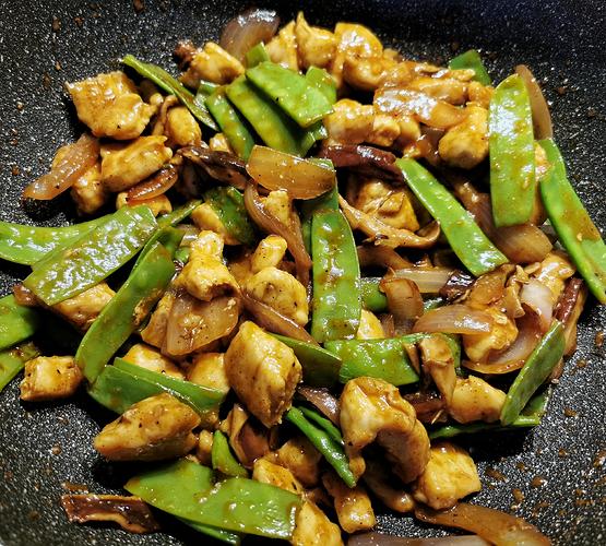 Mongolian style chicken