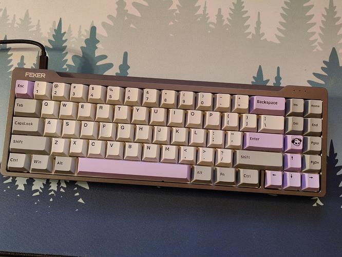 Feker 71 Key Top View