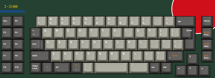 j3100 layout