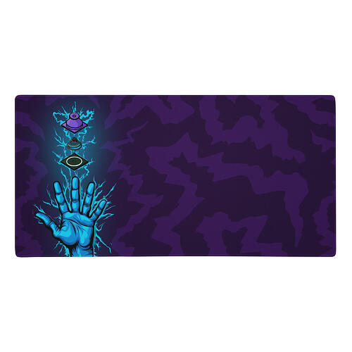 Purple-Electro-Thock-Gaming-Desk-Pad-36-18-Front