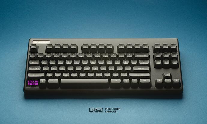 Realforce 87U — Good feeling of oneness with cup rubber.