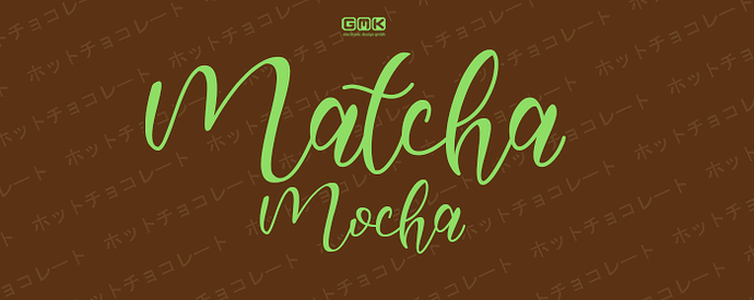 Matcha Mocha signature new 5