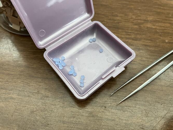 Extracted silicone dampeners