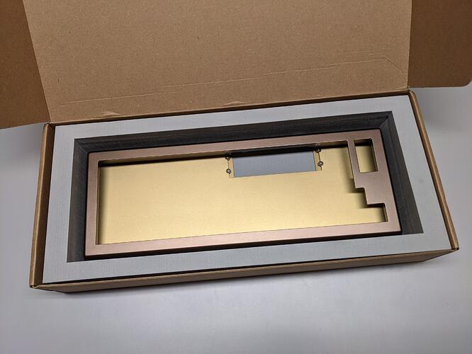 PNPKey Ingot66 FC660C ケース PNPKey Ingot66 - The solid brass case for FC660C now