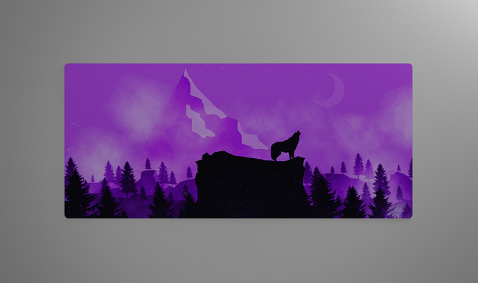 purple render