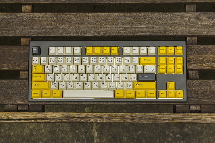 Zambumon Verne Oblivion Grey GMK Serika Top view