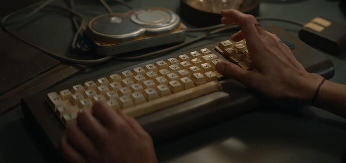 No escape key ! Like in Severance...