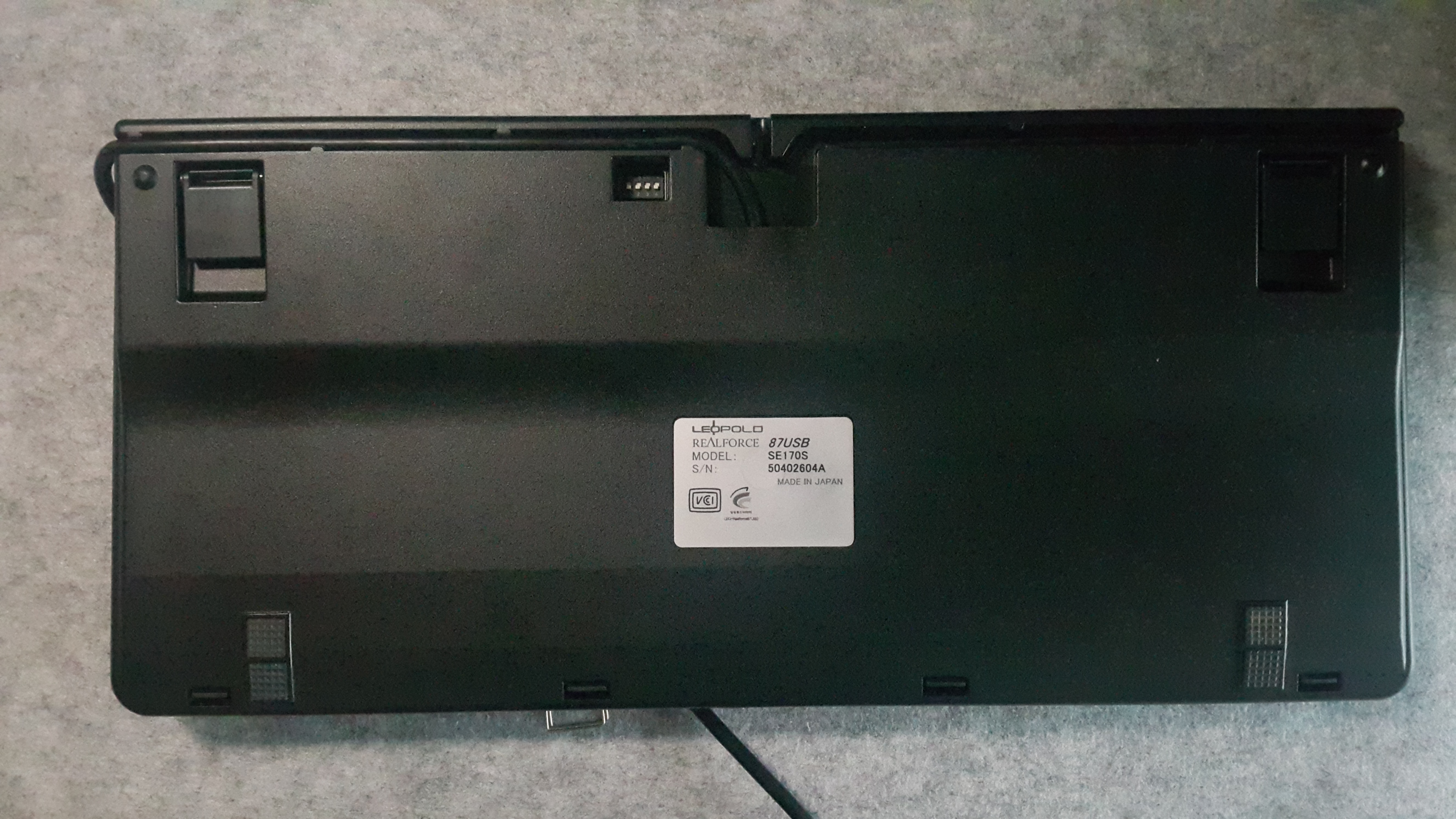 Silenced Realforce 87USB with black sliders? - OEM keyboards 