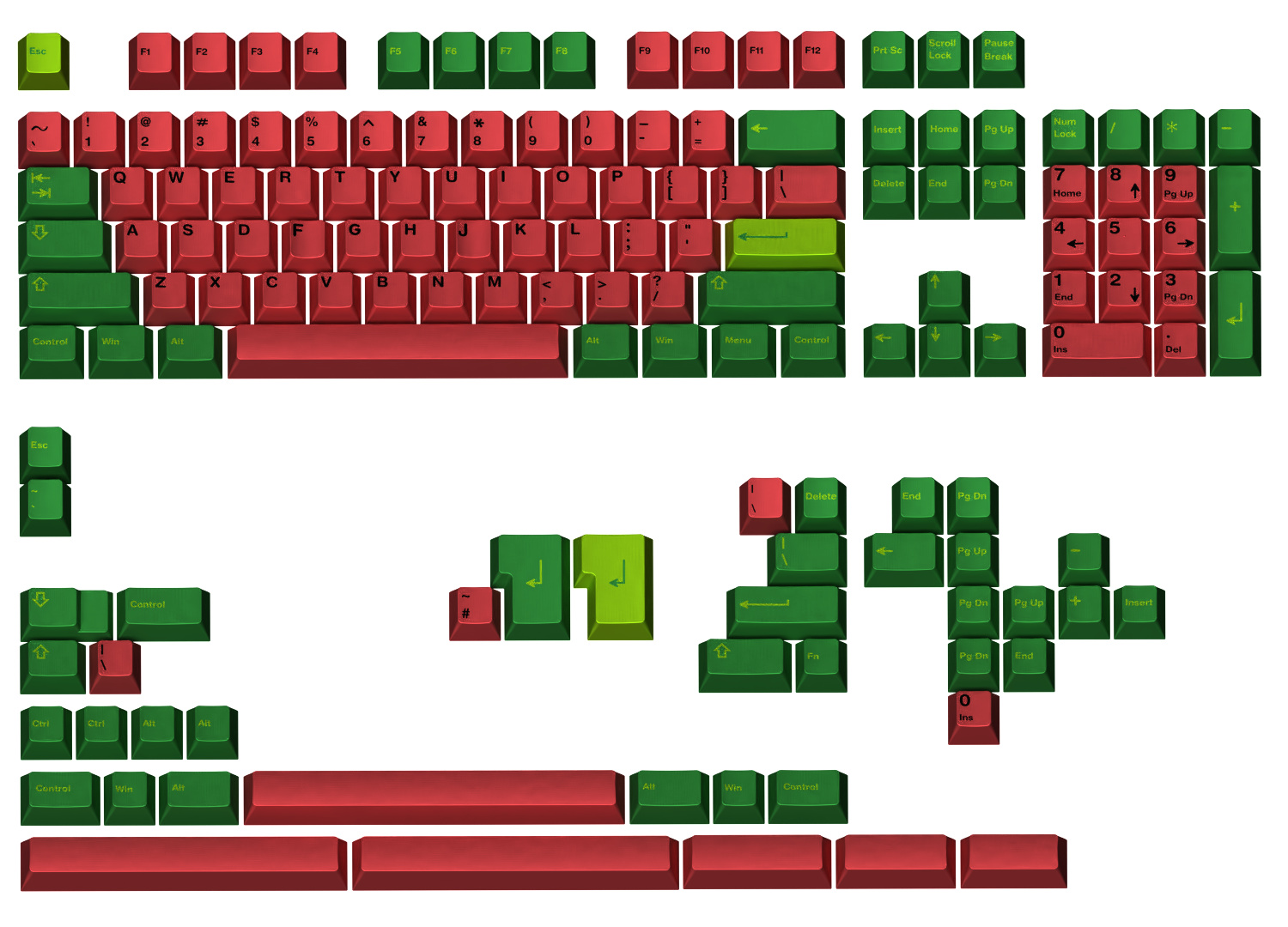 Need help finding an appropriate red for a keyset - Keycaps - KeebTalk
