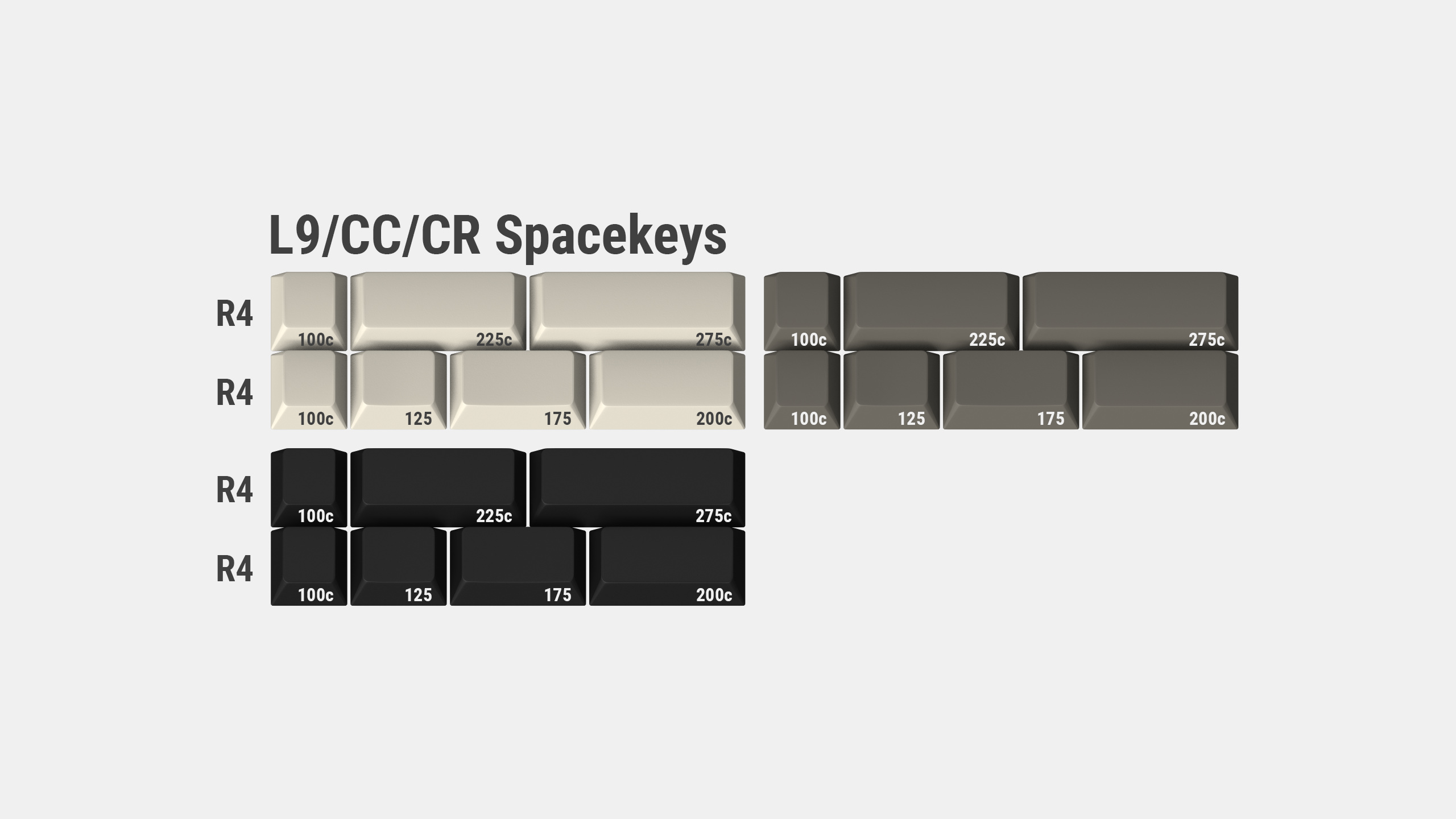 GB] GMK OG Spacekeys - CC/CR/L9 split spacebars - Group buys and 