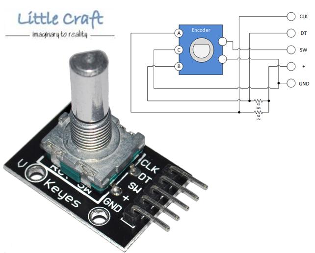 How to wire a rotary encoder fit in a matrix? - Makerspace - KeebTalk