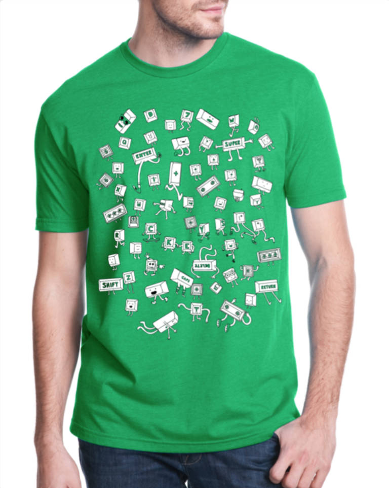 t-shirt-ckeys-green