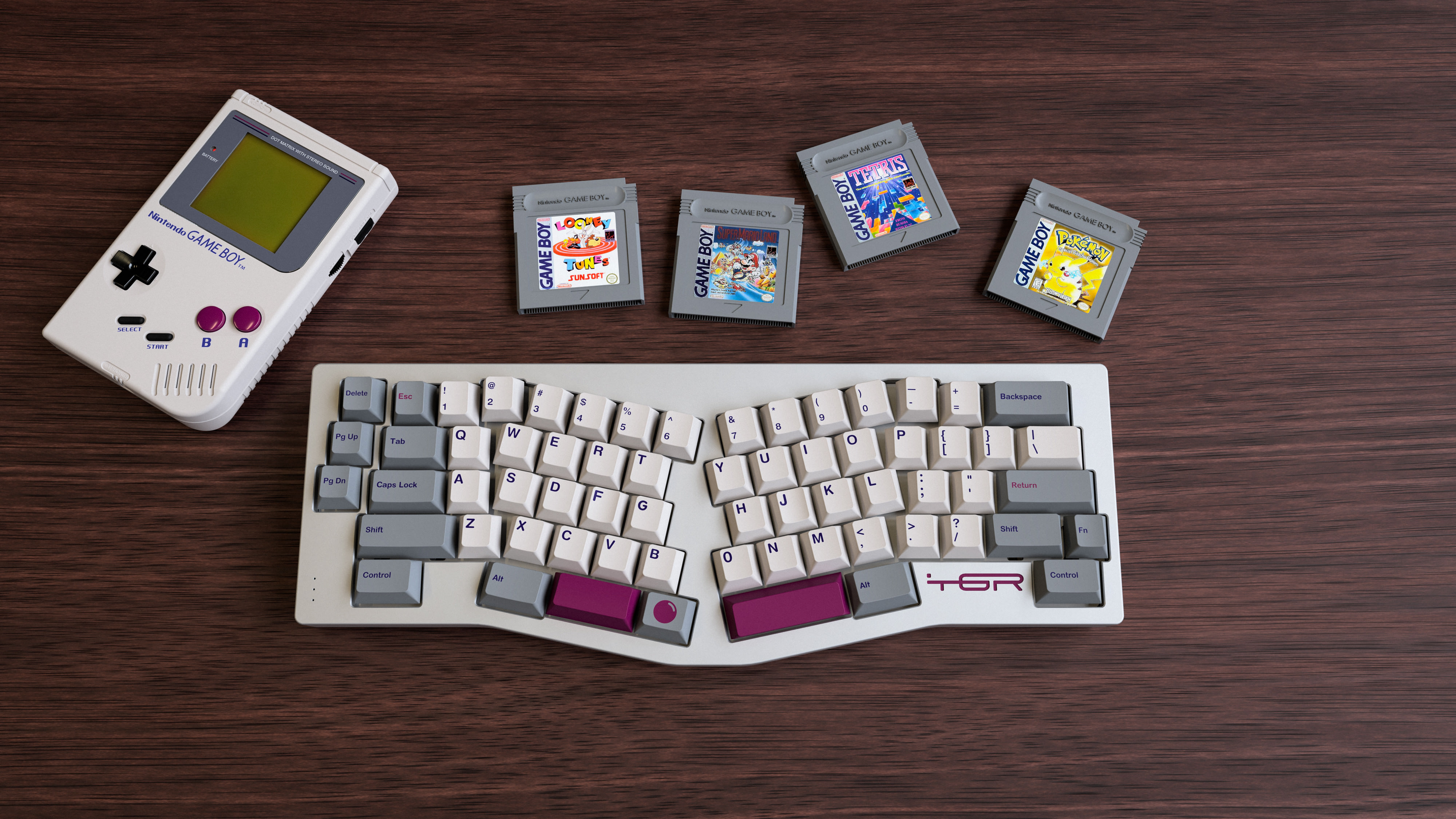 GB] GMK DMG - A Gameboy inspired keyset - Group buys and pre