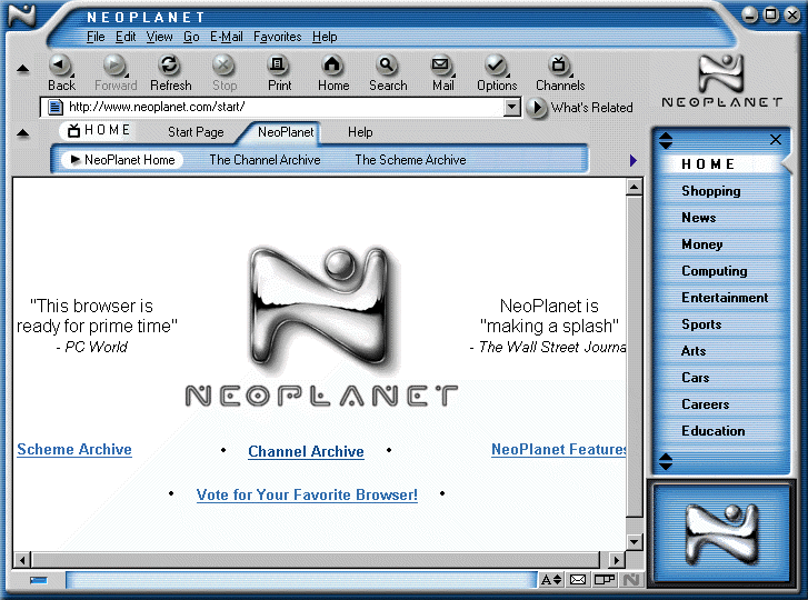 Neoplanet_screenshot