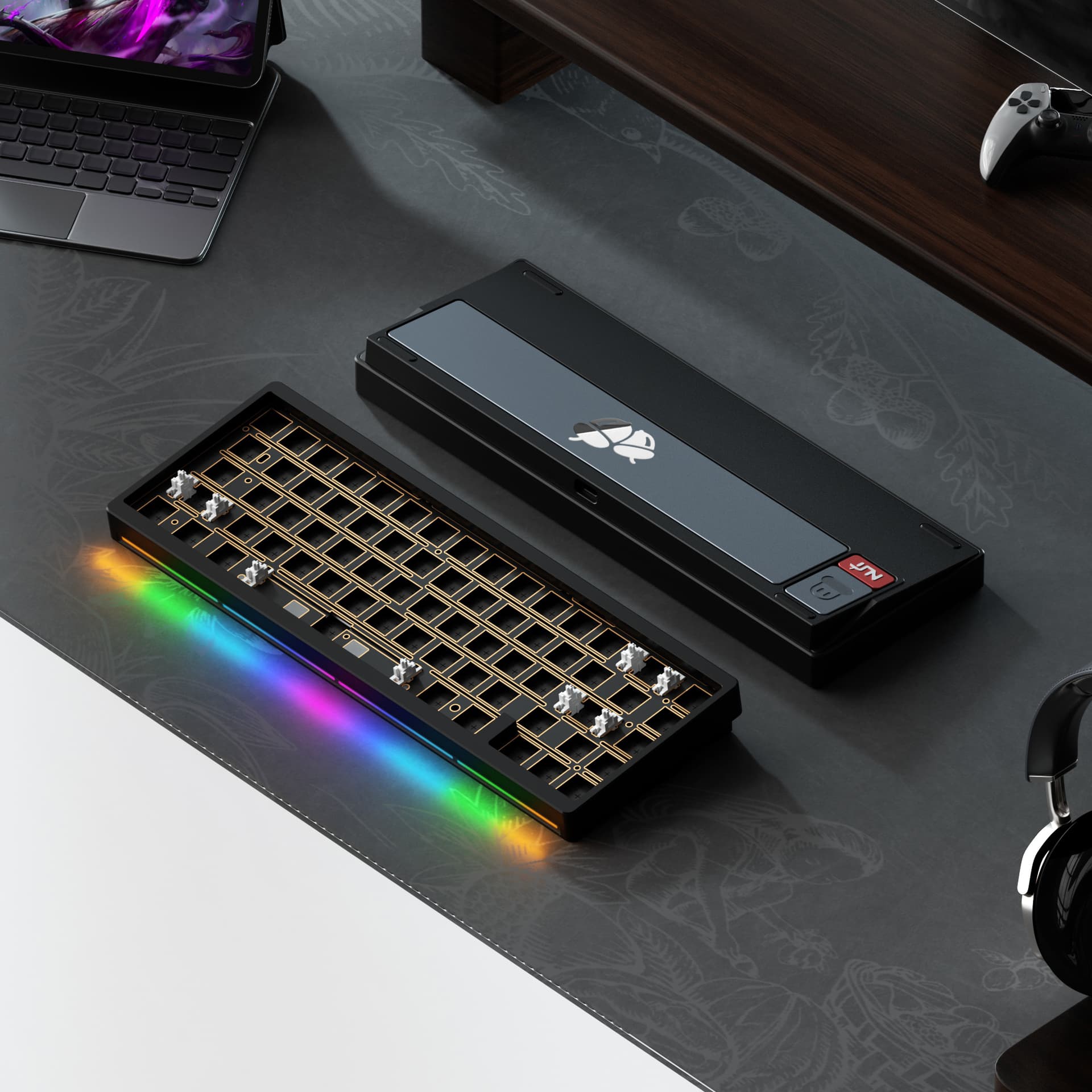 Pre-Order] WeiKav NUT65 Dynamic RGB Light Bar Ball Catched Tri