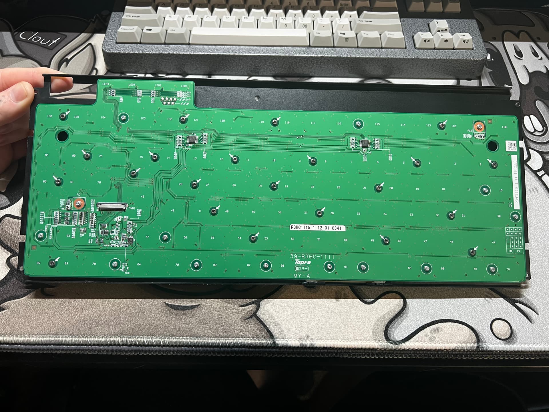 Realforce R3 Bluetooth (R3HC31/R3HD21) Disassembly
