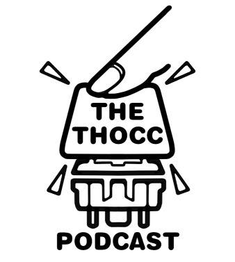 The Thocc Podcast Logo - Small